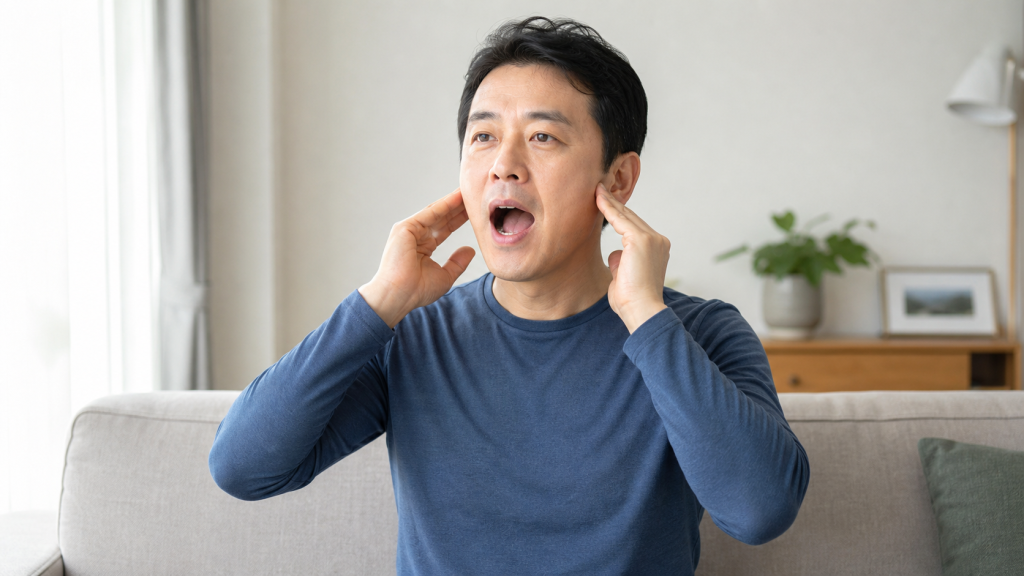 턱관절 통증 완화 운동